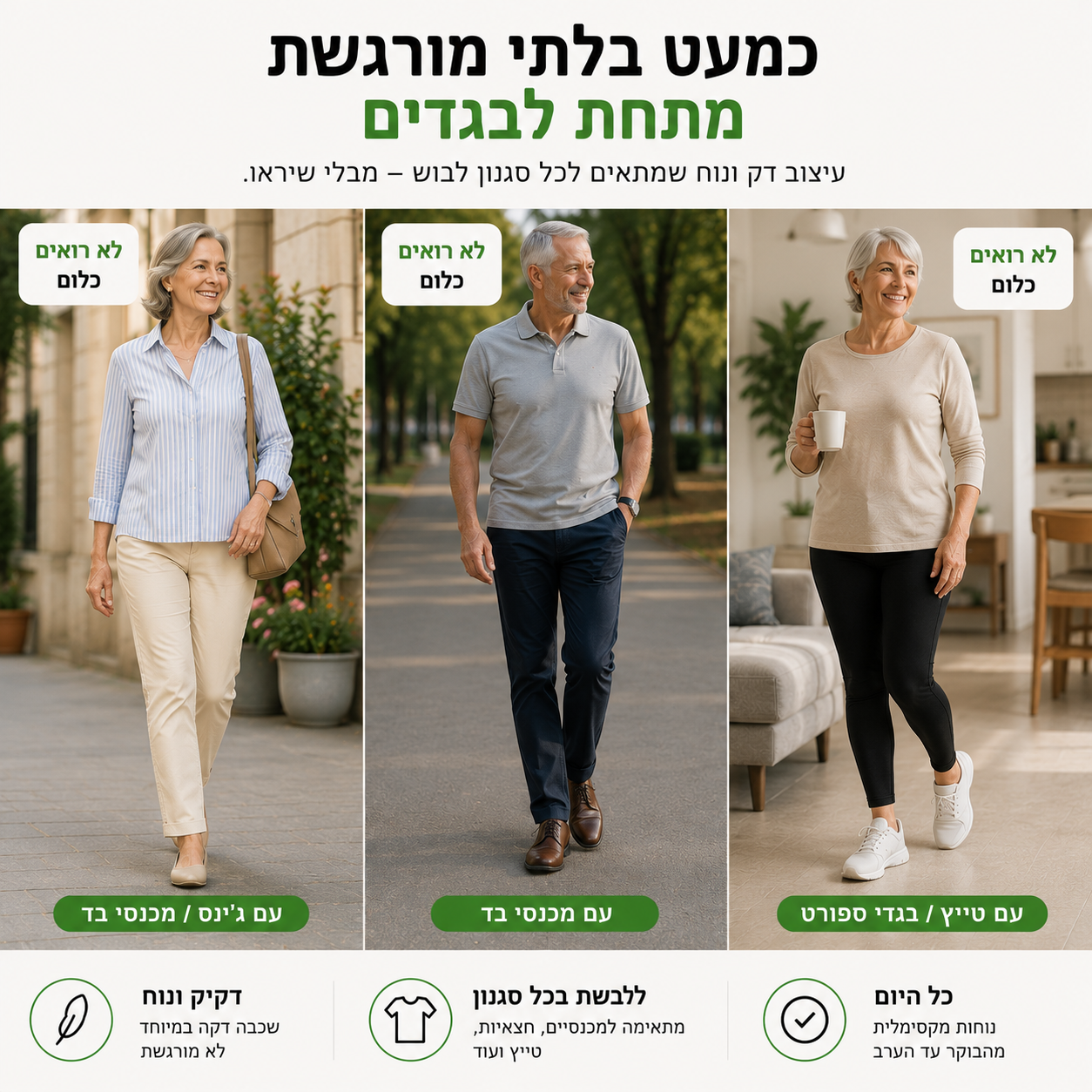 KneeRelief Strap™ – תומך ברך מתקדם